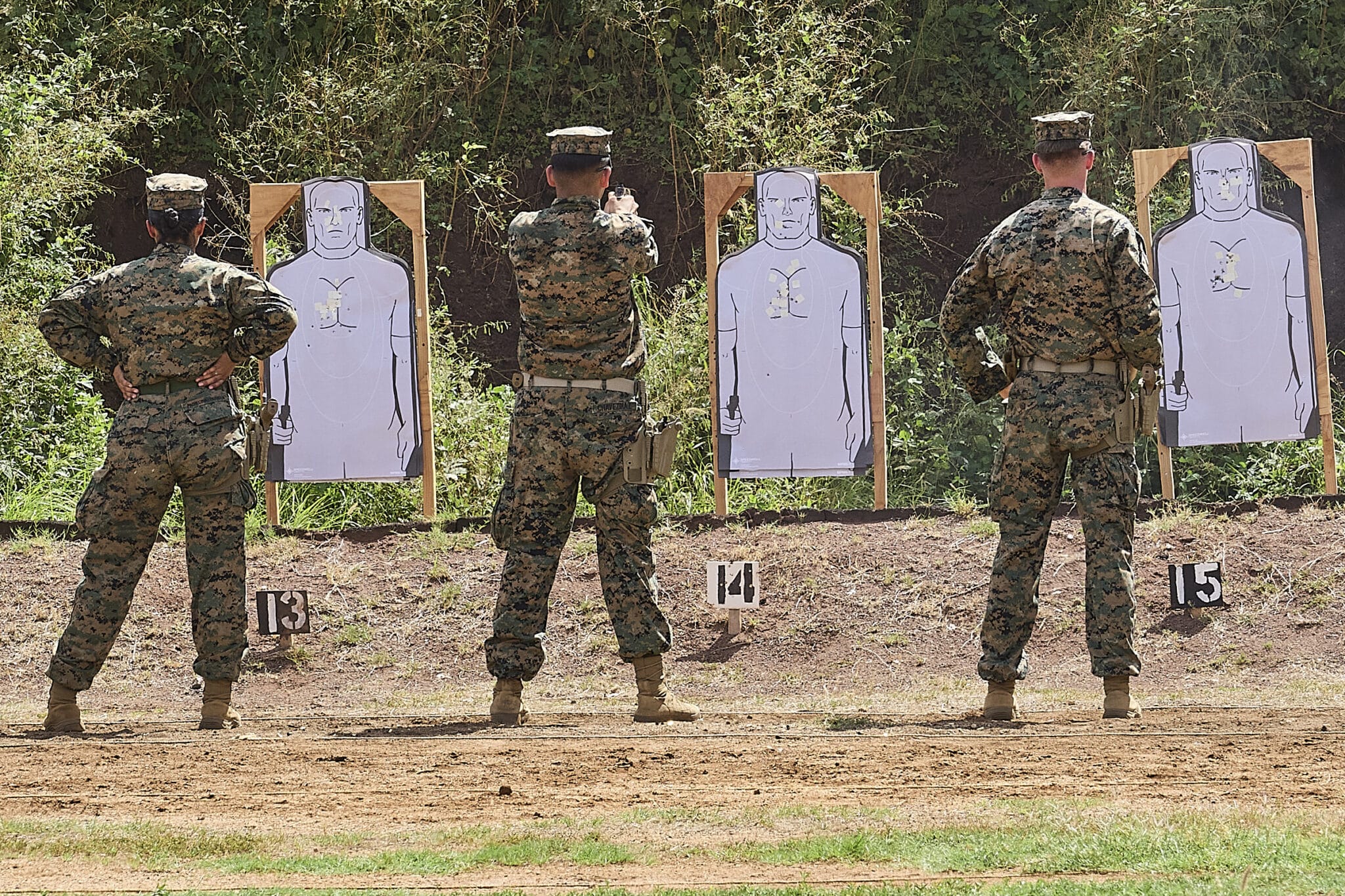 Marine Corps holds open house at Puuloa Range to show how it will handle erosion...