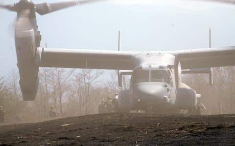 Marine Ospreys flights resume after safety pause; other tiltrotors remain