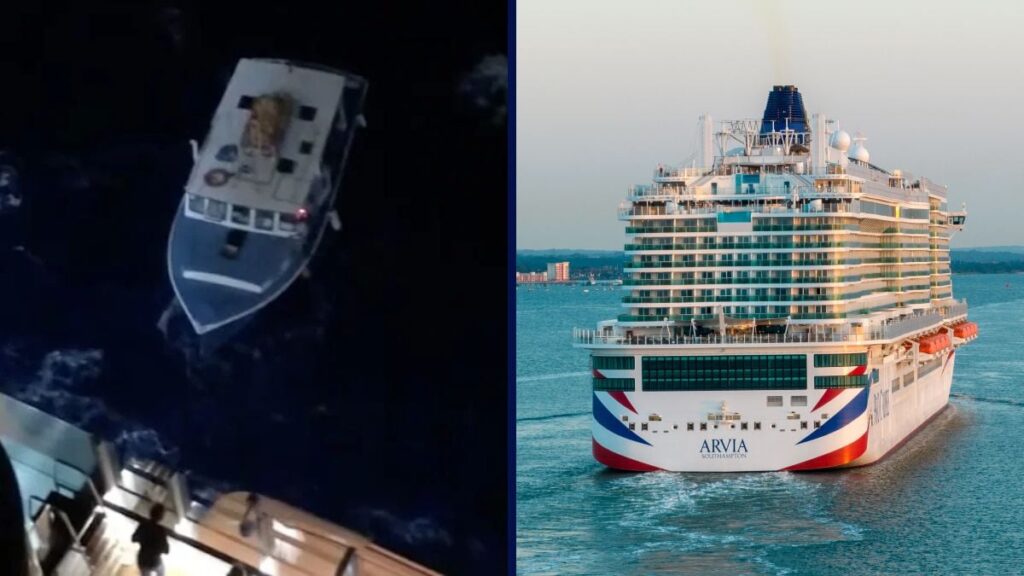 P&O Cruise Ship Assists Stranded Fishing Vessel