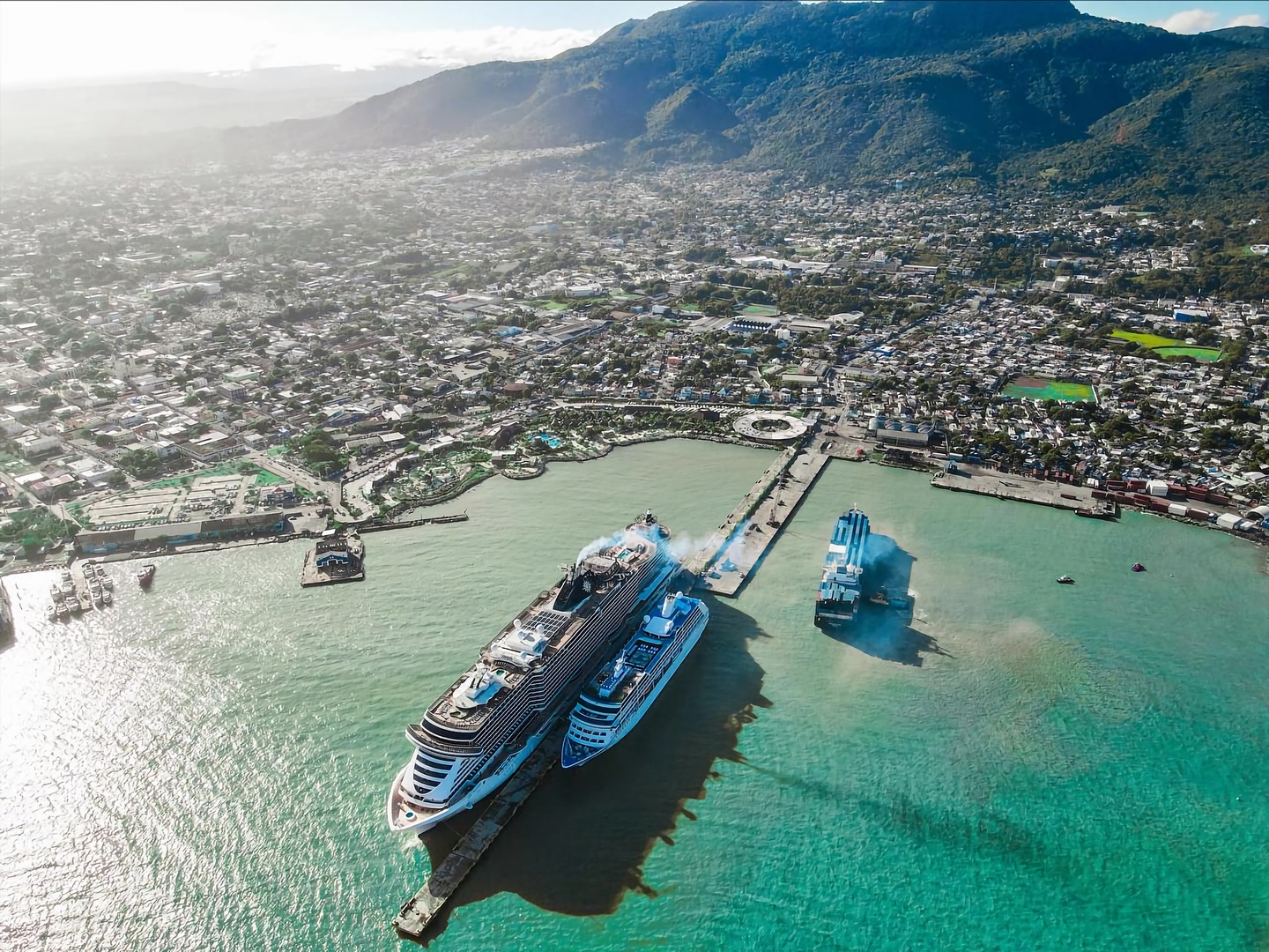 Puerto Plata ports receive four major cruise ships