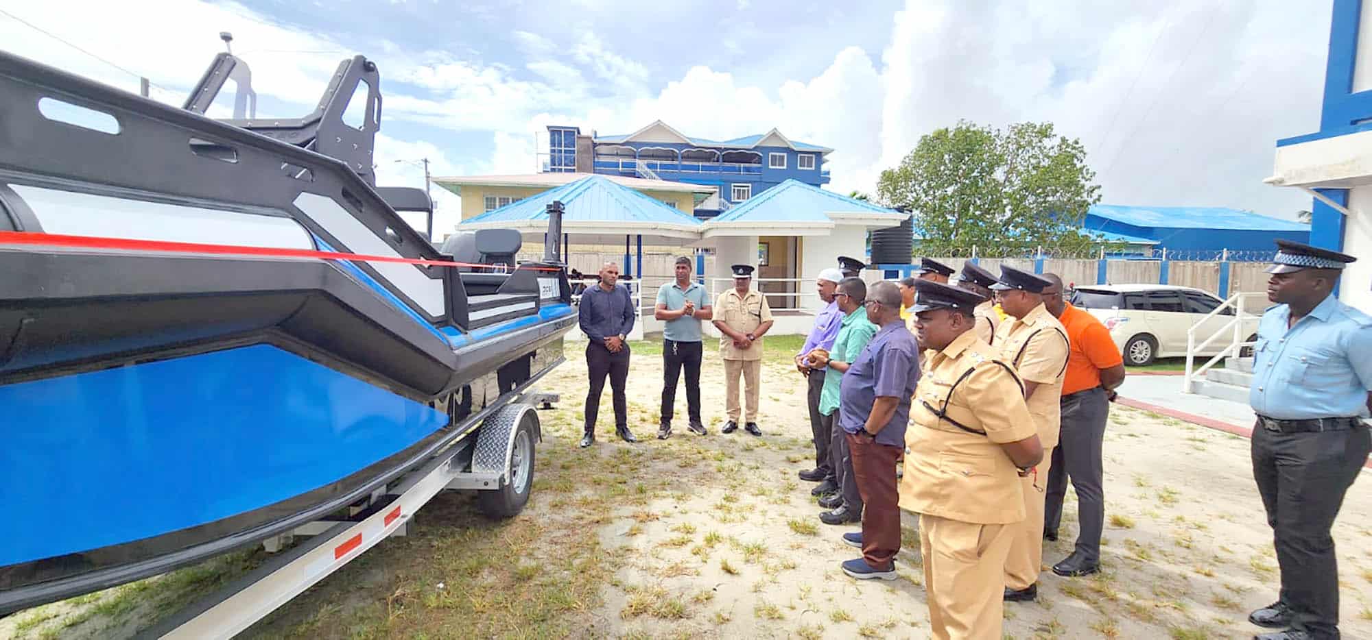 Region 2 receives Police Marine boat