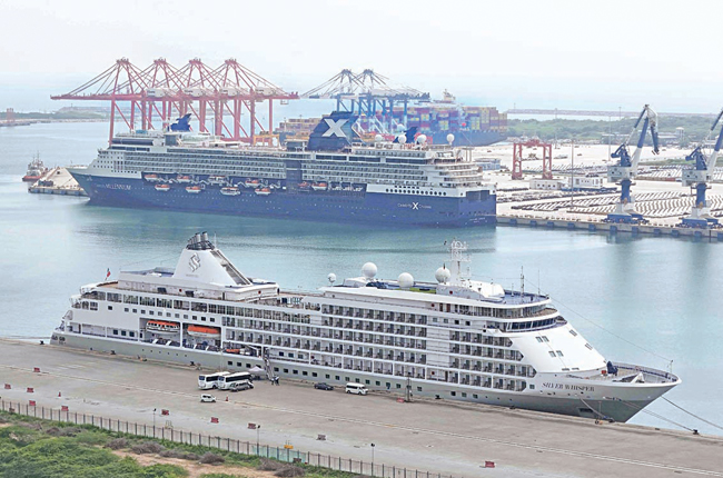 Rise in European cruise ship calls at HIP in 2024