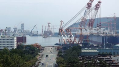 South Korea's Share of Global Shipbuilding Orders Falls to Lowest Level in 8