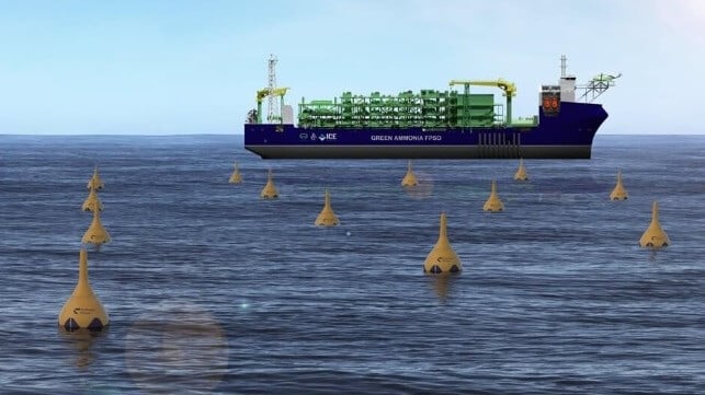 Two Startups Plan to Run an Offshore Ammonia Plant on Wave Power