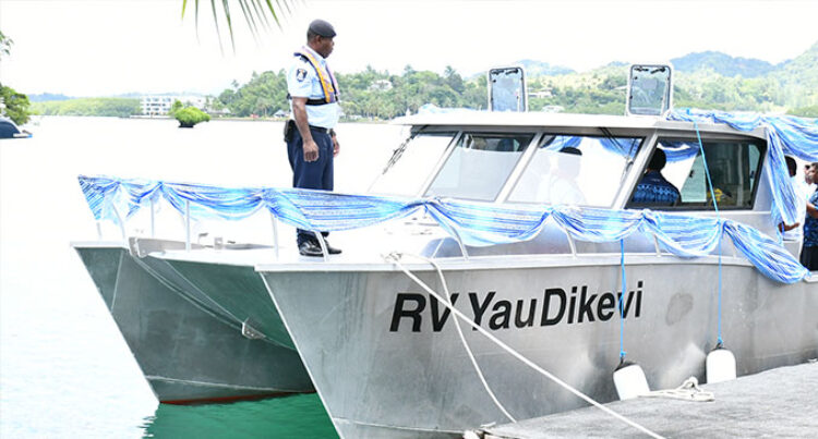 Vessel to boost ocean and Fiji marine conservation