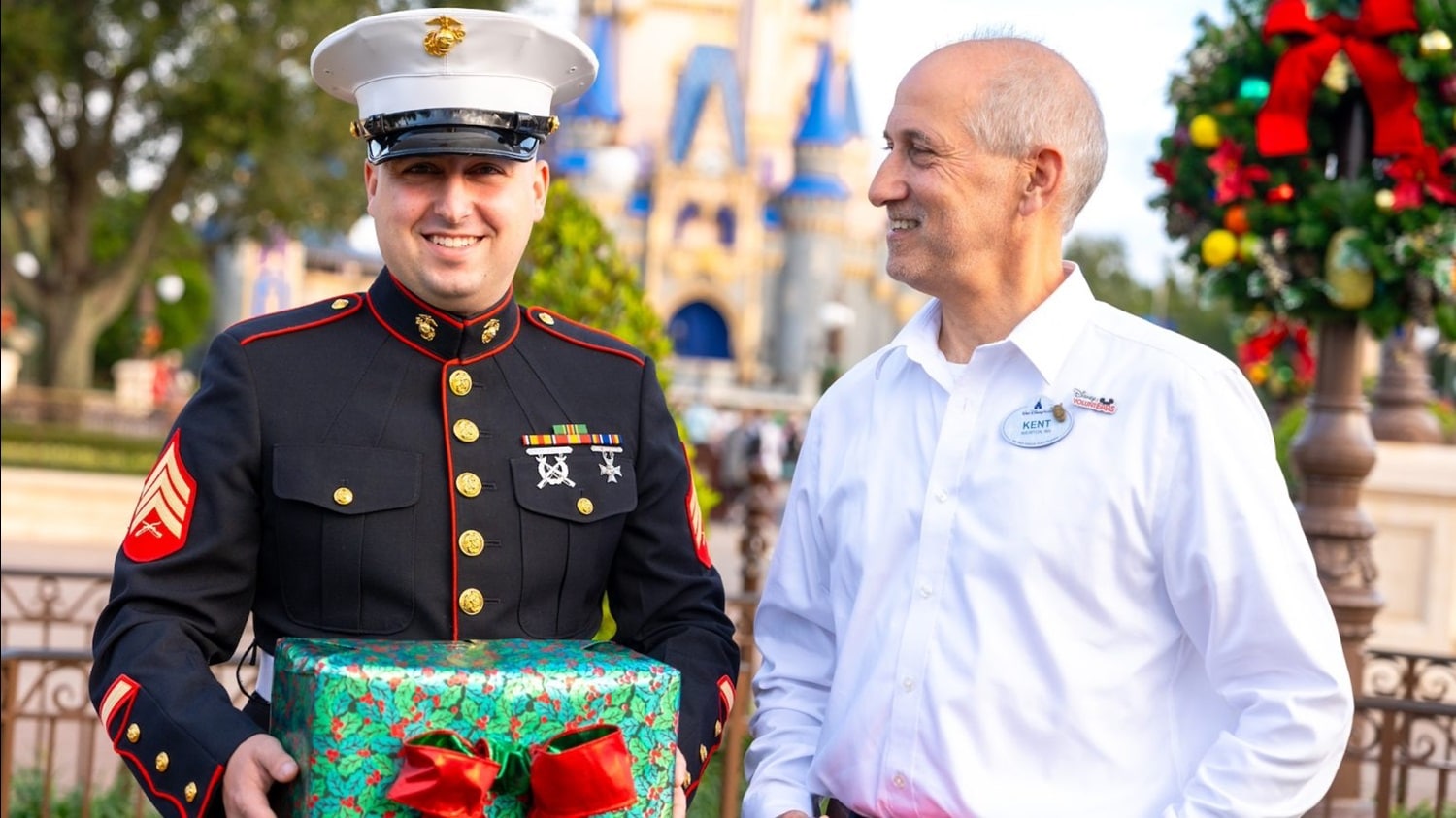 Walt Disney World's Kent Muscaro and Son Sgt. Muscaro Team Up for Marine Toys