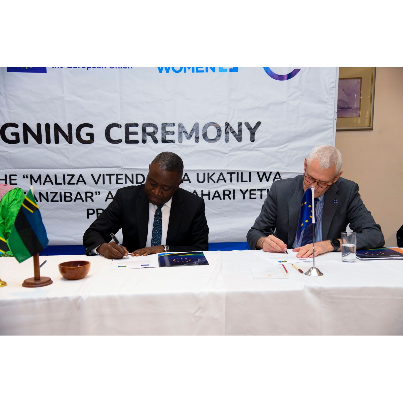 Zanzibar, EU sign deals to boost marine conservation, gender equality