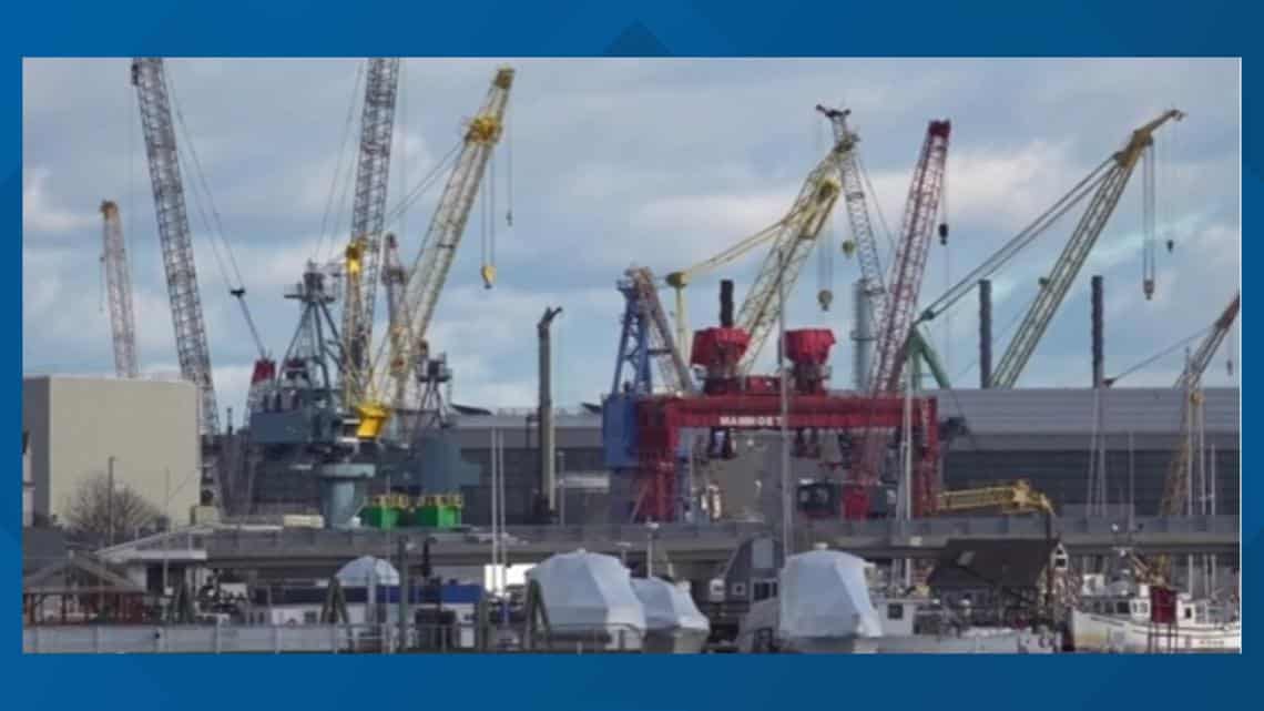 .8 Billion project at Portsmouth Naval Shipyard underway