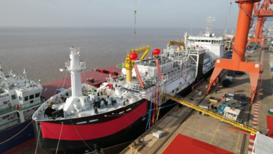 CIMC SOE delivers Seaspan's final 7,600 cbm LNG bunker vessel