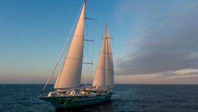 Carbon-conscious travelers can now sail across the Atlantic in a wind-powered