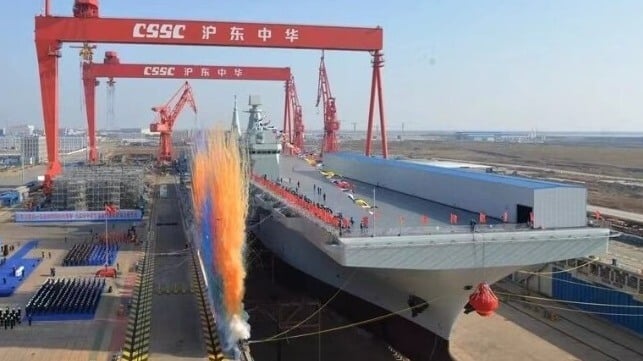 Chinese Officer Confirms "Drone Carrier" Role for World's Largest Amphib