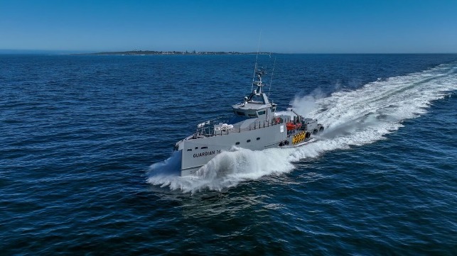 Damen Delivers FCS 3307 Patrol to Homeland Integrated Offshore Services