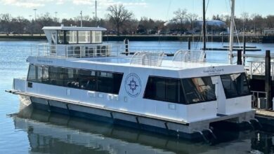 First U.S. Hybrid Waterjet Passenger Ferries Launched for Savannah, Georgia