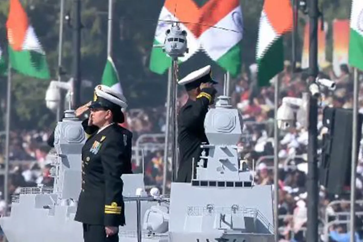 India unveils maritime might with INS Surat, INS Nilgiri, INS Vagsheer on R-Day