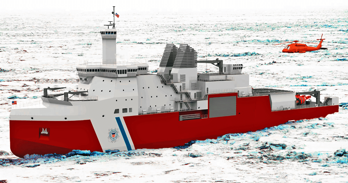 U.S. Coast Guard Starts Construction of First New Heavy Icebreaker in 50 Years