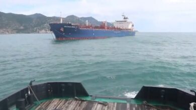 Vietnamese Navy Rescues Drifting Tanker