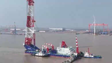 China launches vessel with the world’s largest pile-driving capacity