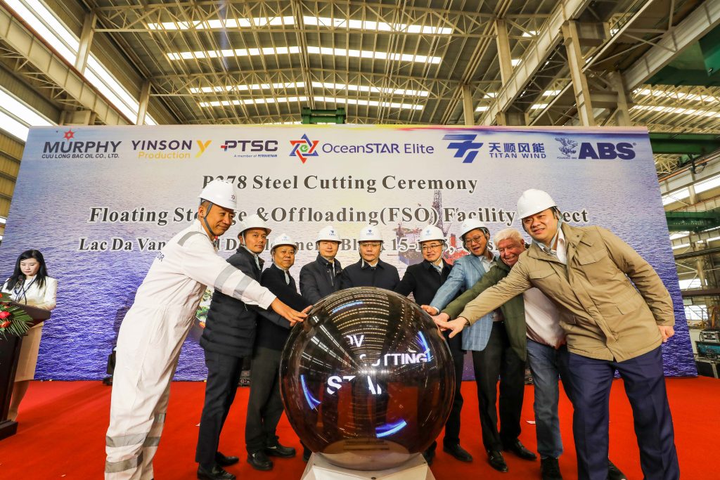 Construction begins on FSO bound for Vietnam's oil field