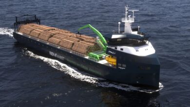 Skarv Shipping bags timber transport deal for its ammonia-powered newbuild