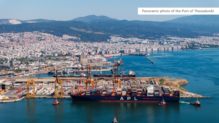 The Port of Thessaloniki becomes the first port in the EU