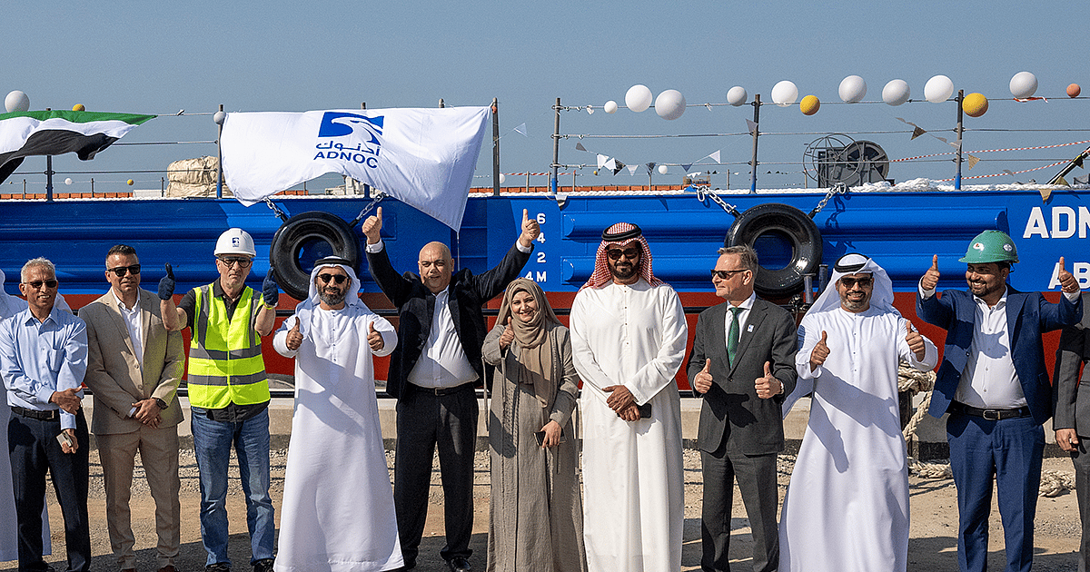 UAE’s Premier Marine delivers its first locally built cargo barge to ADNOC