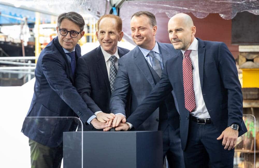 Regent Seven Seas celebrates milestone for new ship