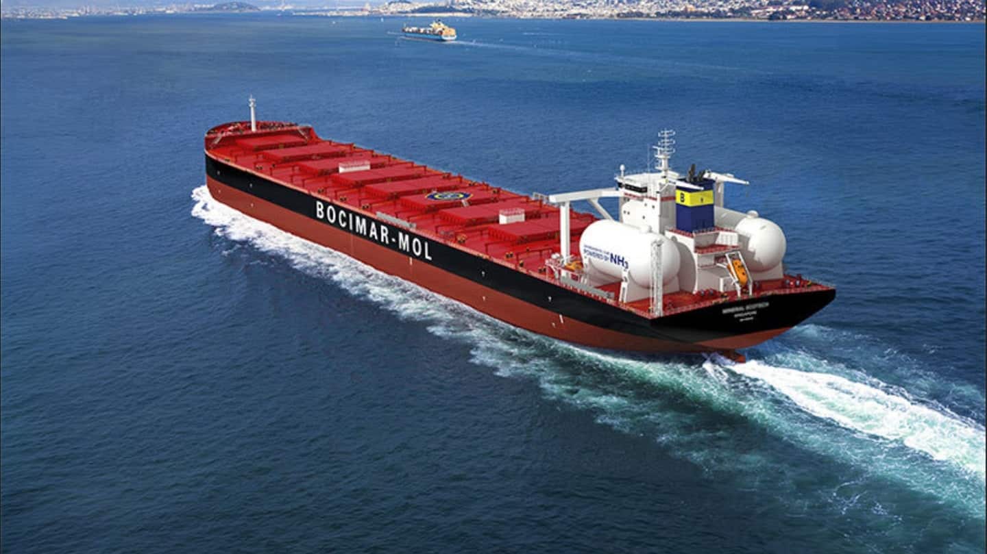 CMB.TECH and Mitsui partner on ammonia bulkers and tankers