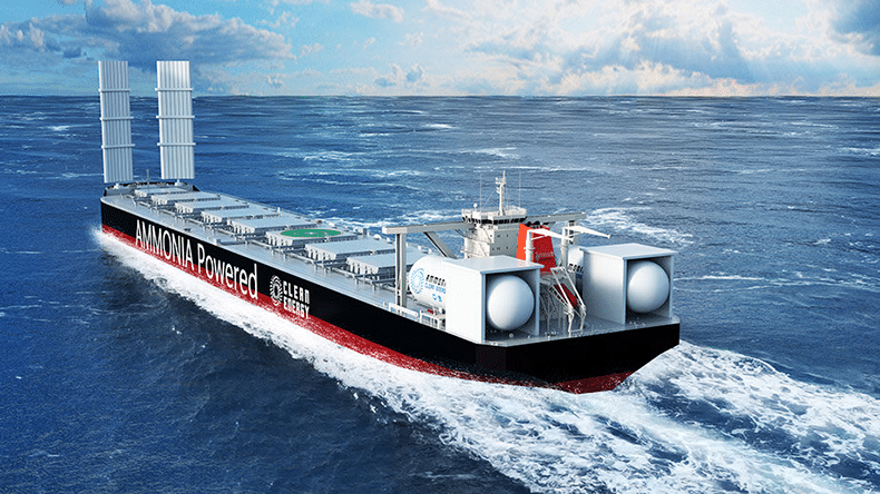 MOL Deploys the World's First Ammonia-fueled Capesize