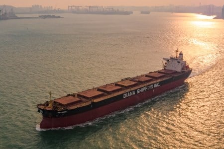Diana Shipping Inc. announces time charter contract for