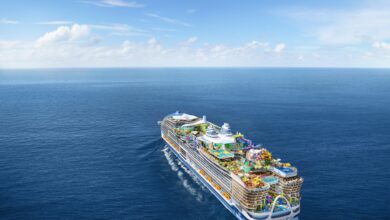 The world’s largest cruise ship is headed for Spain’s Mallorca: 7,600-passenger