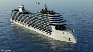 Inside the cruise ship that people will live on - and it's cheaper than you