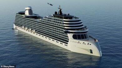 Inside the cruise ship that people will live on - and it's cheaper than you