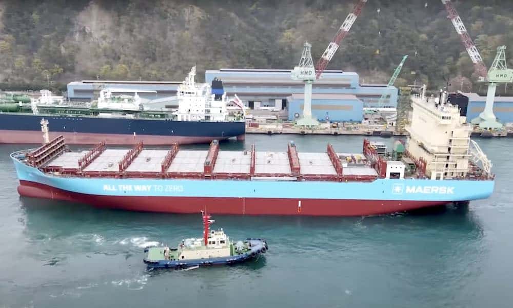 Maersk and HD Hyundai forge decarbonisation pact
