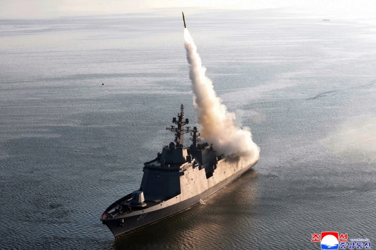 US Satellites Capture New North Korean Destroyer Under Construction