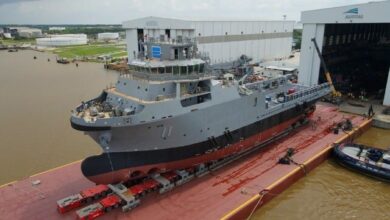 Austal USA Launches First Steel Ship Marking Expansion from Aluminum