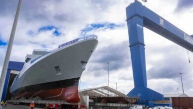Royal Navy’s first of five Type 31, --HMS Venturer--, in final phase of
