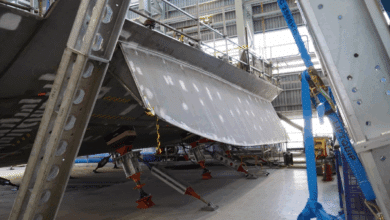 Construction advances on Australia's first Hunter-class frigate