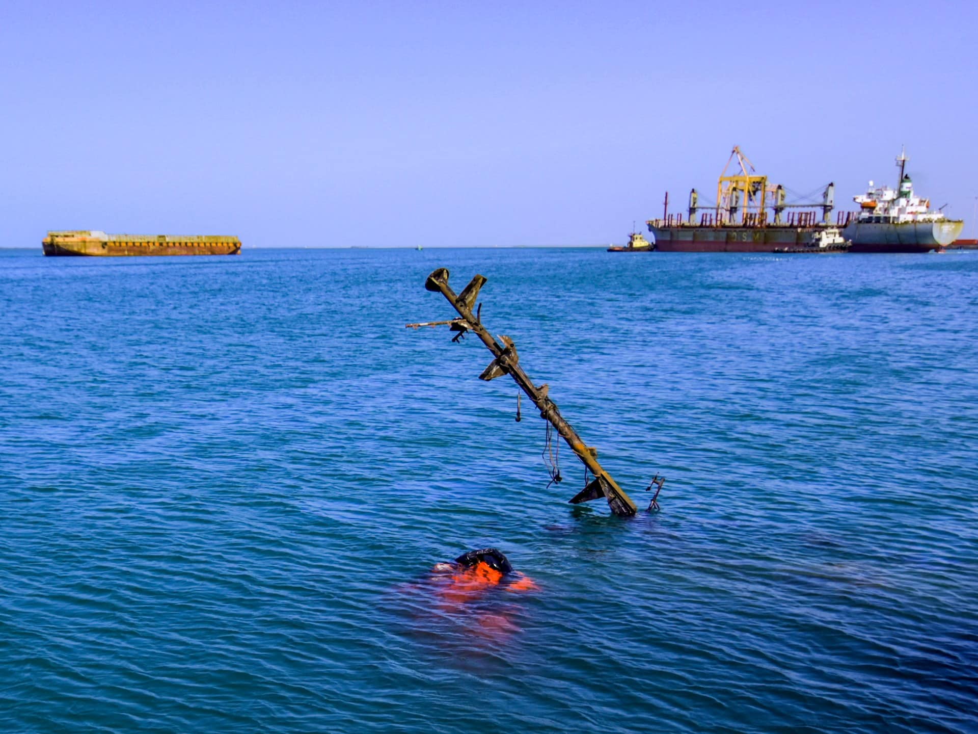 Crew abandons cargo ship in Red Sea after drone, grenade