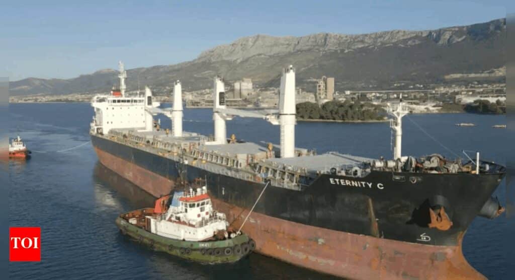 Damaged ship under fire in Red Sea as attacks resume | World