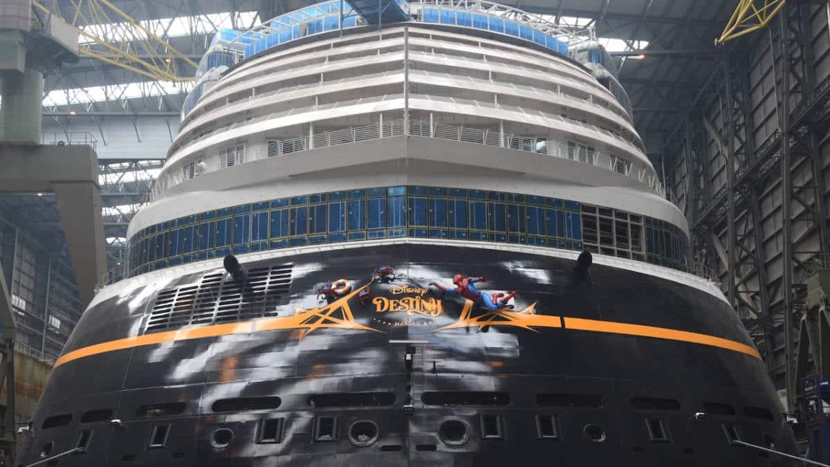 First-Ever Marvel Stern Character Installed on New Disney Cruise Ship