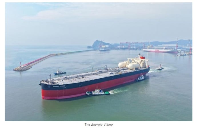MOL Holds Naming Ceremony for Newbuilding Dual-fuel VLCC-