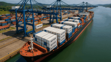 Renewable-Powered Battery Swaps: Unlocking Ship Electrification At Global Canals