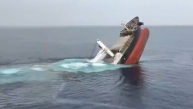 Search ends for missing Eternity C crew as Red Sea sinks