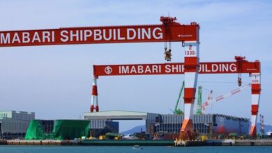Seven injured in crane accident at Imabari Shipbuilding