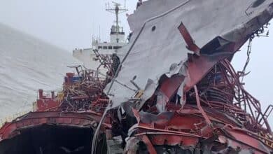 Tanker explodes off Indian port