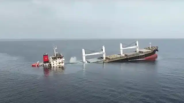 Yemen's Houthis claim rescued 11 crew members of Eternity C ship