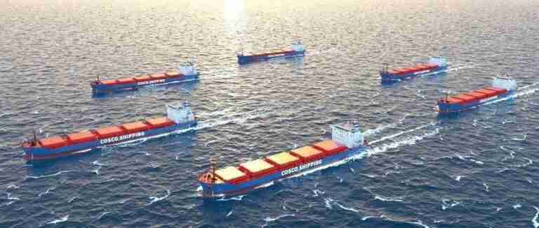 COSCO Shipping orders four new ammonia and methanol-ready
