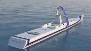 DARPA Christens U.S. Navy's First Fully-Unmanned Oceangoing Ship