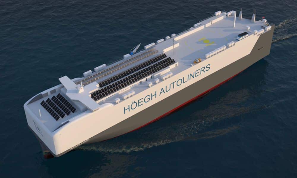 Höegh Autoliners orders first-ever ammonia engines for car