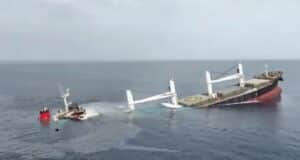 Houthis sink aid ship from Somalia, detain 10 crew members